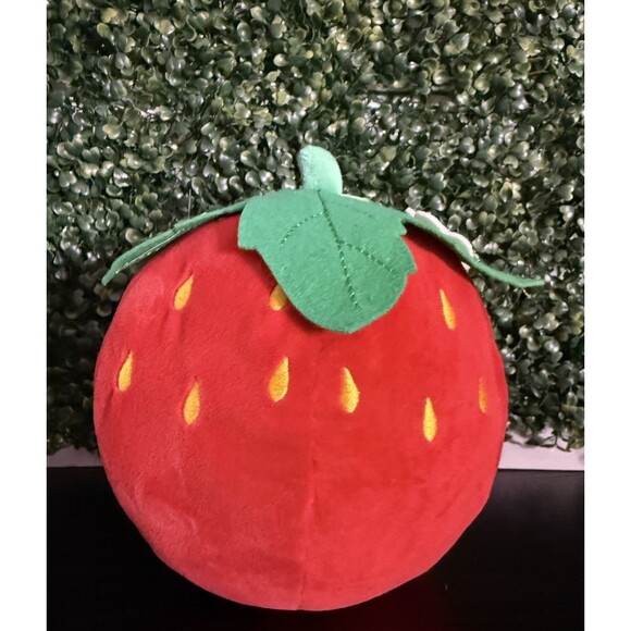 SHOPKINS Strawberry Kiss Plush 6” Coin Bank NEW - Picture 4 of 8